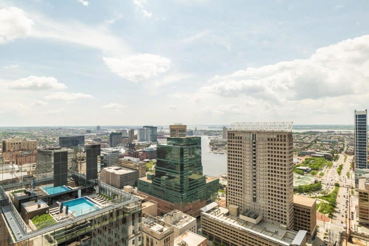 2B 2Ba Luxury Downtown Suite Rooftop Deck & Gym Baltimore Zewnętrze zdjęcie